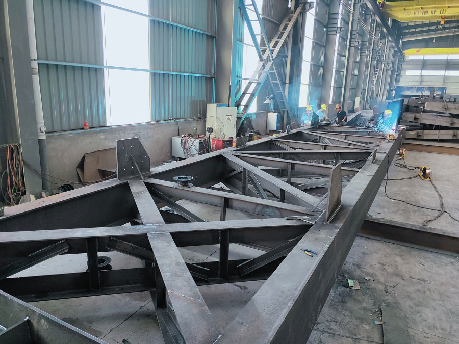 山西鋼結構加工格構柱制作